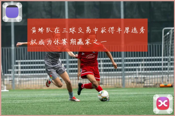 黄蜂队在三球交易中获得丰厚选秀权成为休赛期赢家之一
